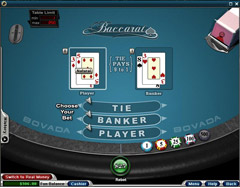 Online Baccarat Example